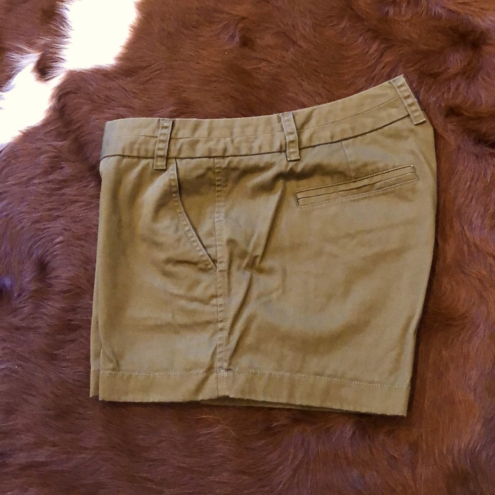 Dark Green J.Crew Shorts